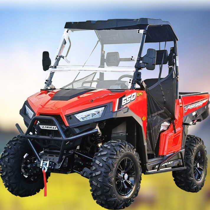 650cc UTV 다목적 운반차, 제설가능, 4륜구동  사륜오토바이