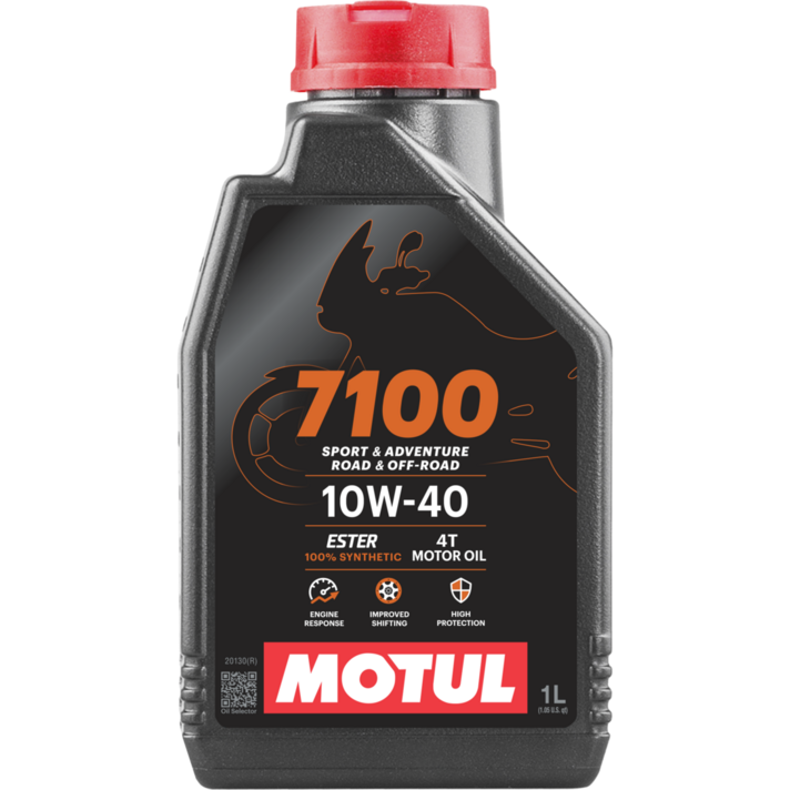모튤 7100 4T 10W40 오토바이 100 합성엔진오일 1L  MOTUL