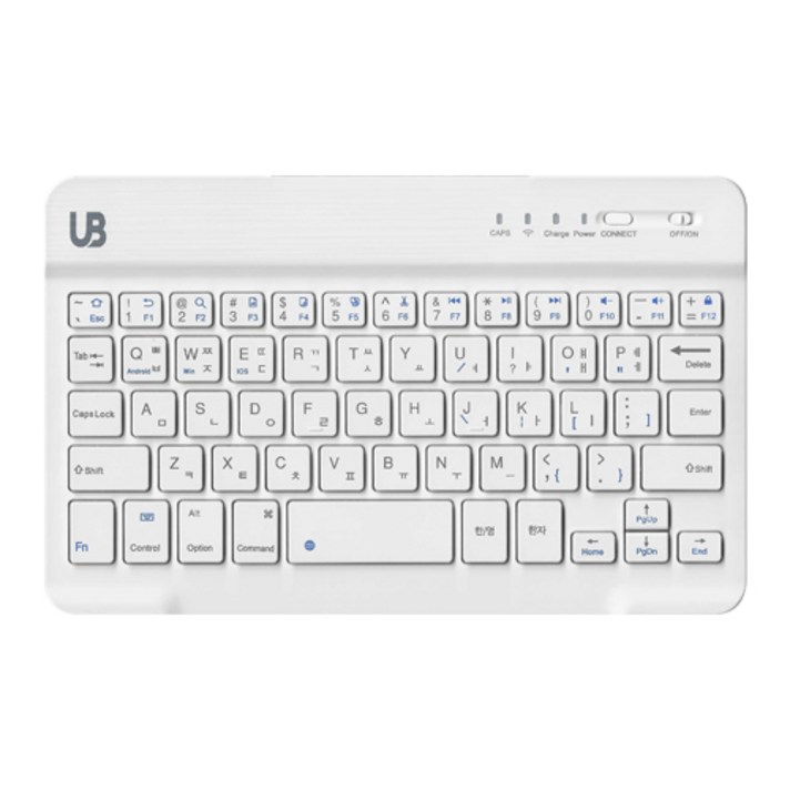 UB BK1 휴대용 무선 블루투스 키보드 슬림형
