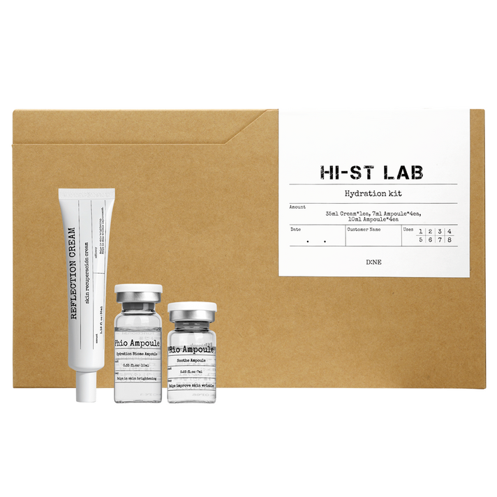 드네 히알루론산 앰플 에스테틱 화장품 하이스트랩키트 앰플2종크림1 물광 보습 강화 피부, 1개, 205ml