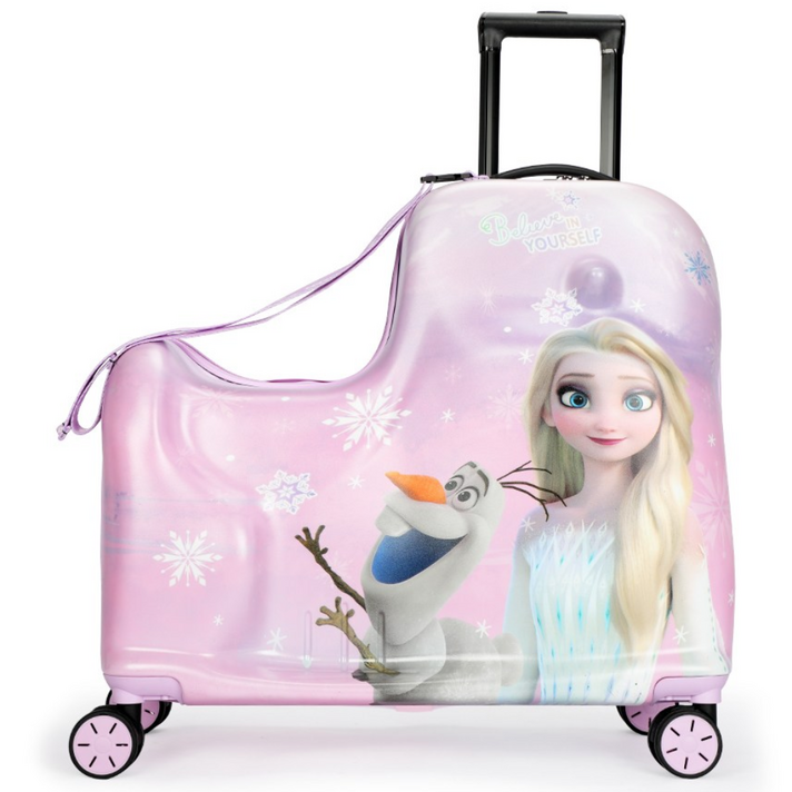 디즈니 정품 겨울왕국 라이드 캐리어 24인치