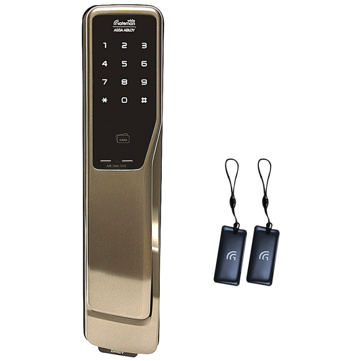 수도권설치내일도 가능 게이트맨 댄디 푸시풀도어록 카드키4개번호키 현관문 디지털도어락, 방문설치, 게이트맨 댄디