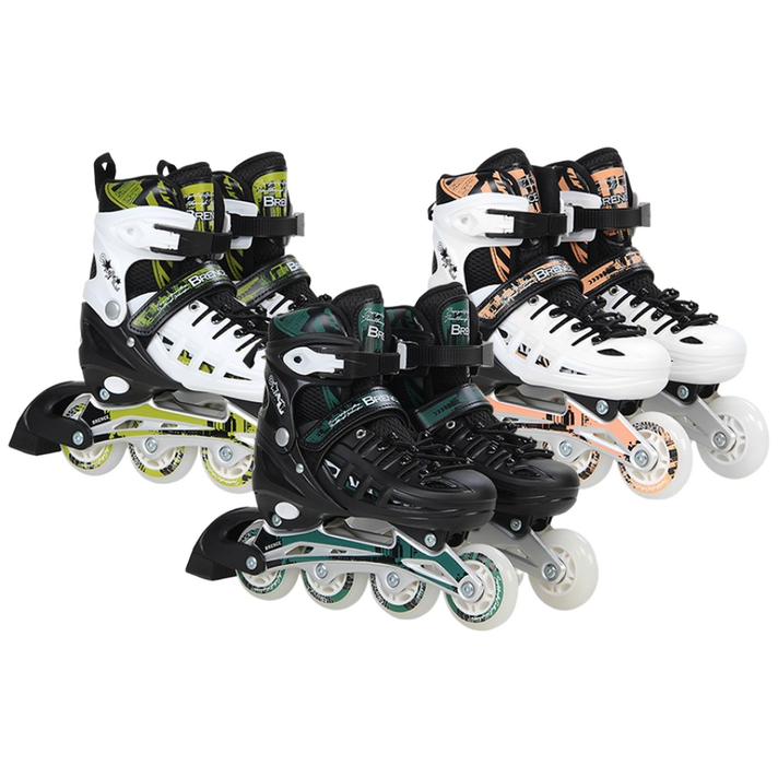 브렌스 리퍼브녹슴 유아 아동 사이즈조절 인라인스케이트