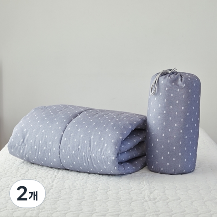 사계절 아웃도어 캠핑 꿀잠이불 싱글, 2개, 그레이