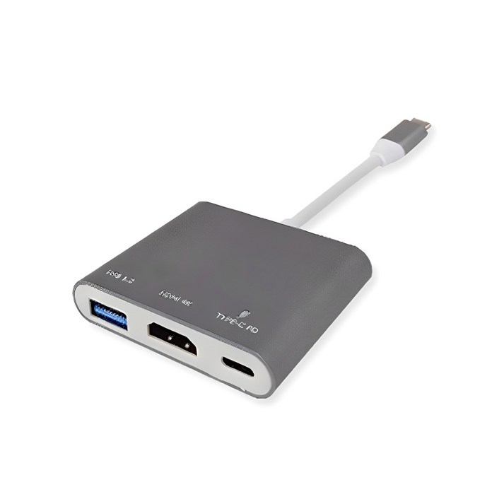 뉴비아 C타입 USB 3.0 멀티 포트 허브 chcu