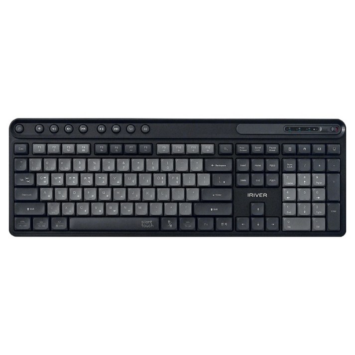 아이리버 Silent 듀얼모드 멀티페어링 블루투스 무소음 무선 키보드