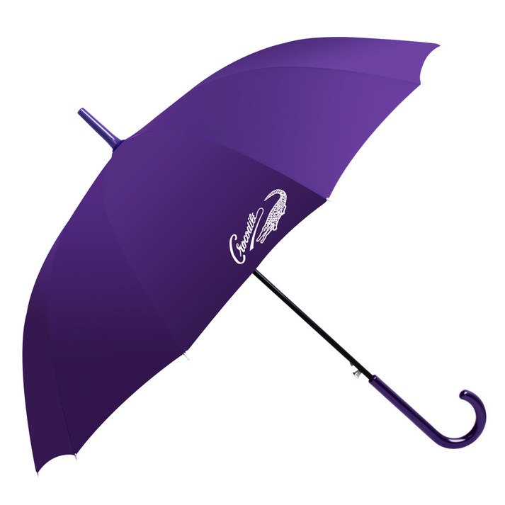 여성패션 크로커다일 모던 솔리드 자동 장우산