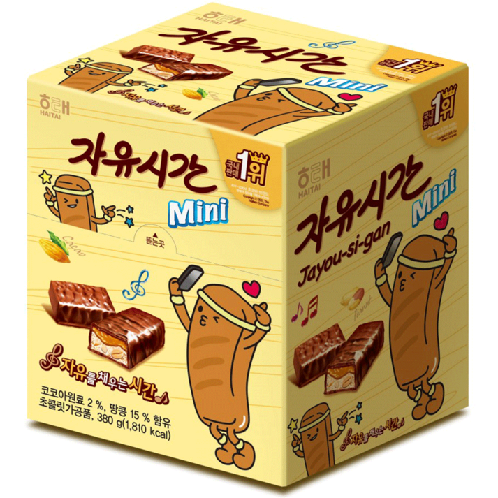 맛있는간식 자유시간 mini 초콜릿 38p