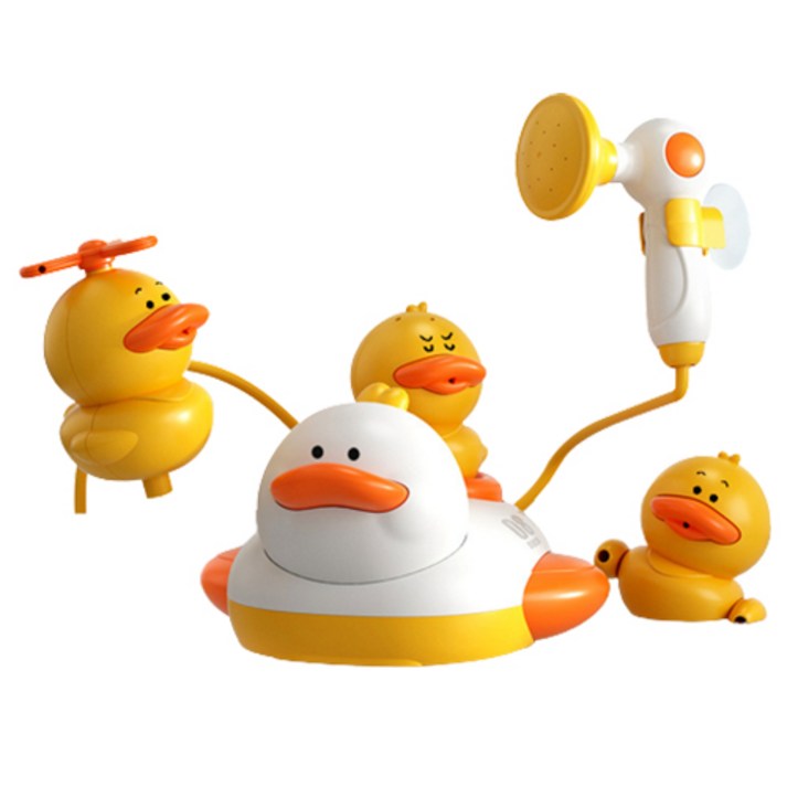 로보카폴리장난감 키저스 유아용 오키보트 샤워기 분수놀이 장난감 일반형, 7종세트