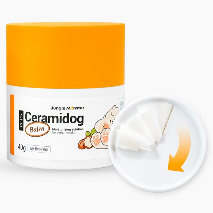 정글몬스터 반려동물 세라마이독 밤, 40g, 1개