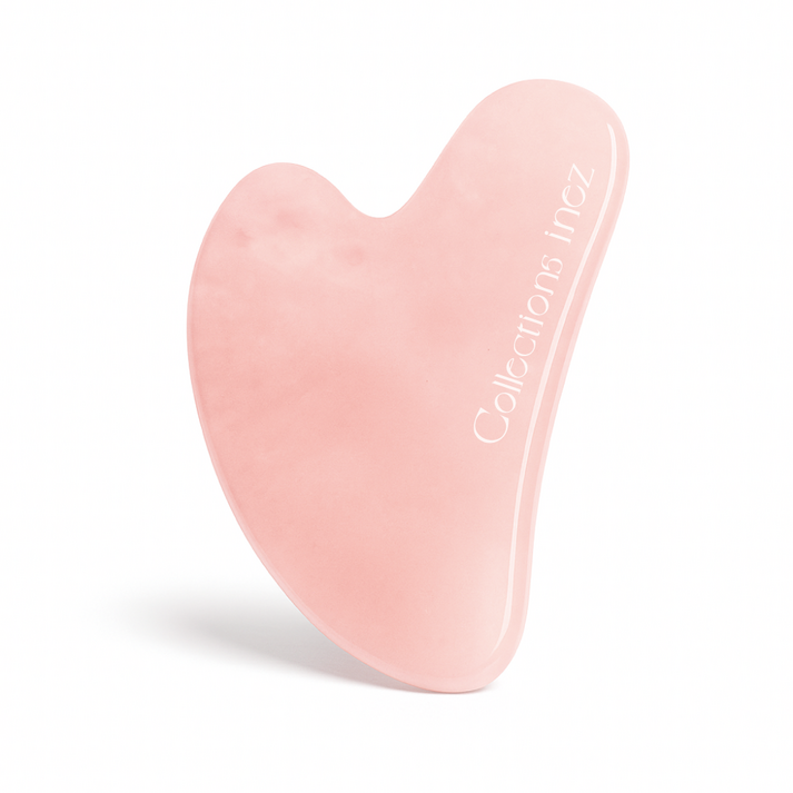 이네즈 로즈쿼츠 괄사 하트 얼굴 승모근 두피 림프 마사지 알콜스왑 증정, 1개, 단일색상