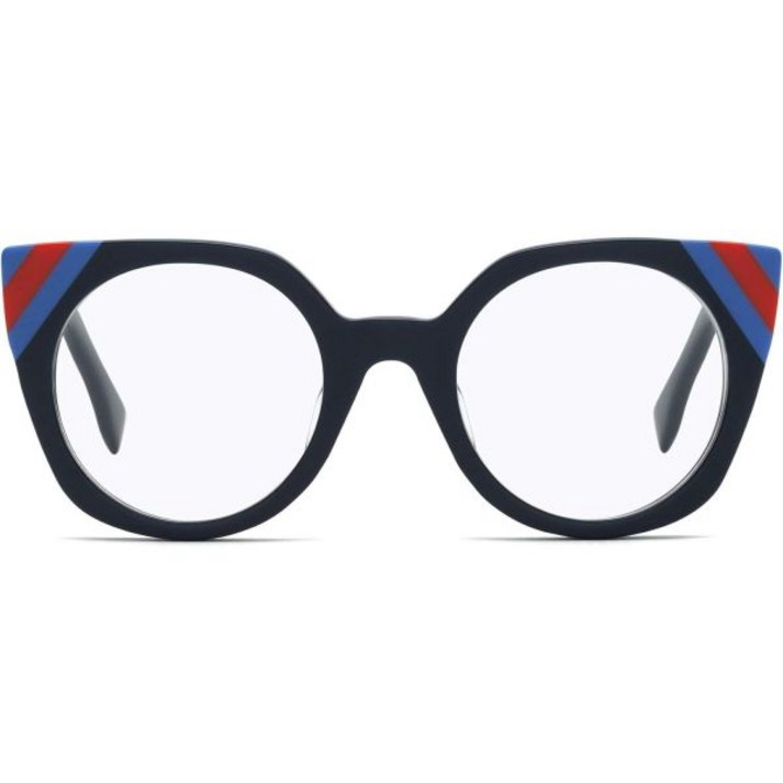 FENDI 맨투맨 펜디 타원안경 FF0246 PJP 다크블루 48mm