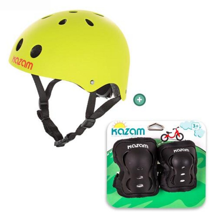 땡처리카잠 어린이 아동 자전거 퀵보드 헬멧 보호대 세트