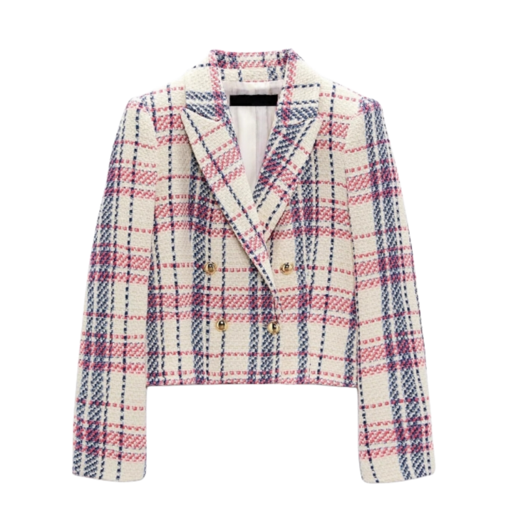 Ogfaour오피스룩 하객룩 데일리 트위드 숏 자켓 수입원피스