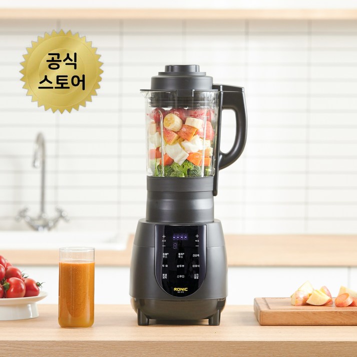본사직영 로닉 해독주스기 두유제조기 대용량 프리미엄 가열 블렌더 RB870 본사직영 로닉 해독주스기 두유제조기 대용량 프리미엄 가열 블렌더 RB870