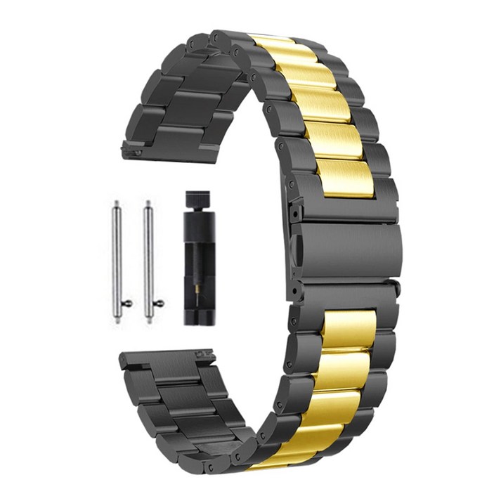 호환 갤럭시 워치 4 3 액티브 2 기어용 금속 스트랩 20mm 22mm