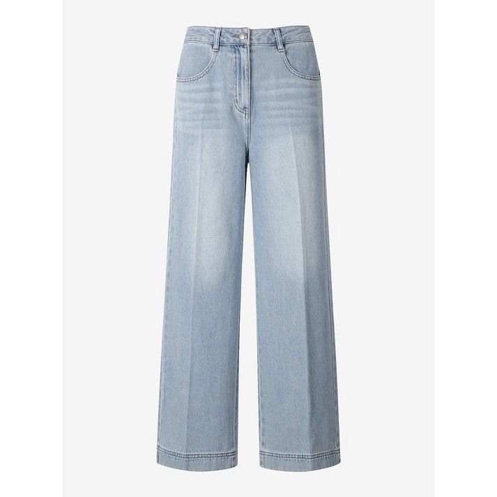 씨씨콜렉트 중계점 세미 와이드 데님 팬츠 E252PSA147 여성 청바지