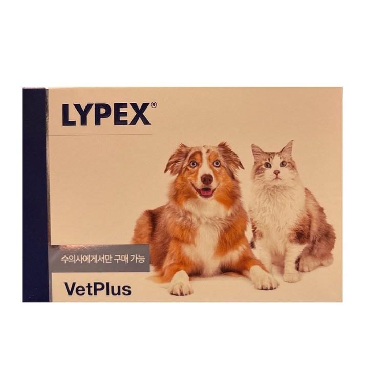 포베츠 라이펙스(LYPEX) 강아지,고양이 췌장효소 보충제 60캡슐
