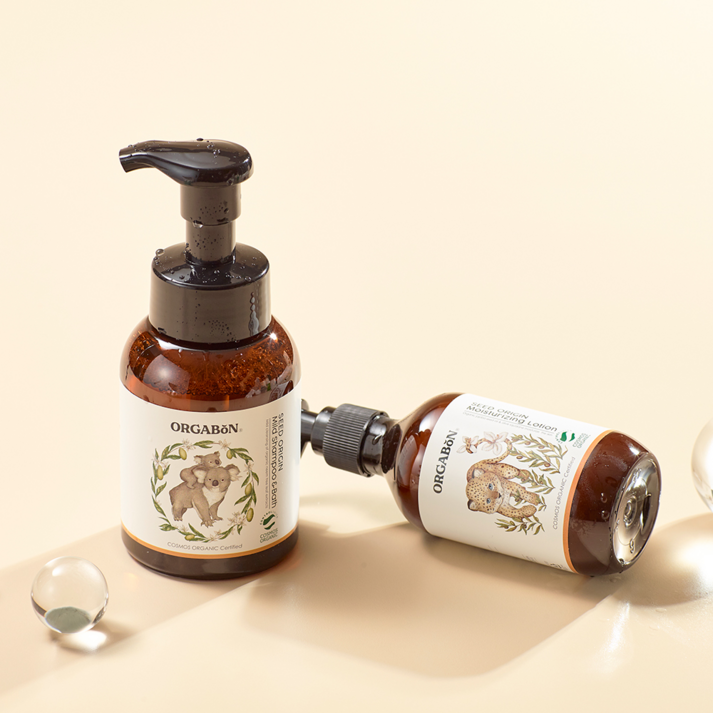 오가본 촉촉 아기세트 수분로션샴푸앤바쓰, 1세트