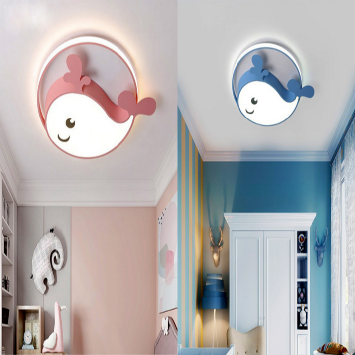 아이방조명 키즈방등 고래 LED 방등, 블루