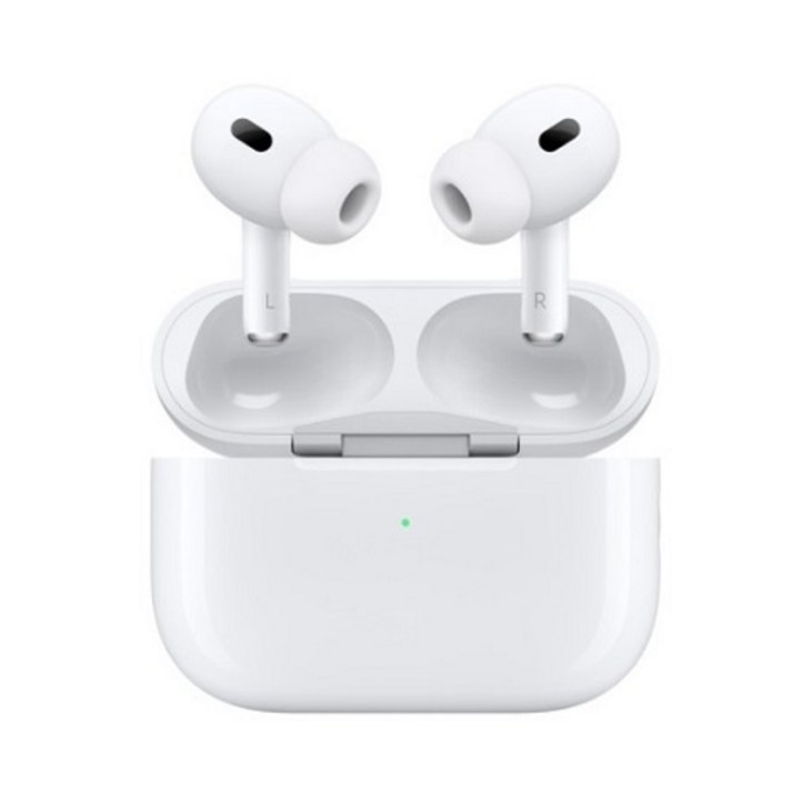Apple 2023 에어팟 프로 2세대 USBC 블루투스 이어폰 화이트 MTJV3KHA