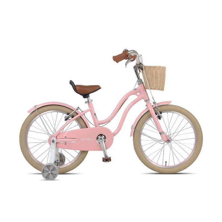 소니아 밍키 알루미늄 클래식 아동자전거 완조립, 16인치 그린