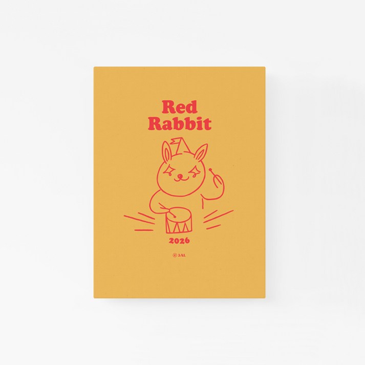 삼알 2026 빨간토끼 다이어리