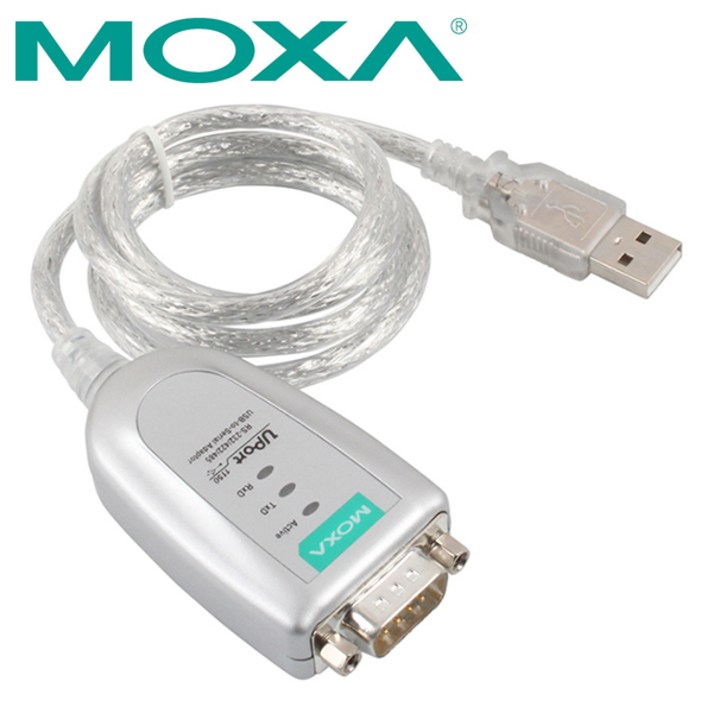 MOXA UPort1150 USB to RS232422485 시리얼 컨버터0.8m, 1개