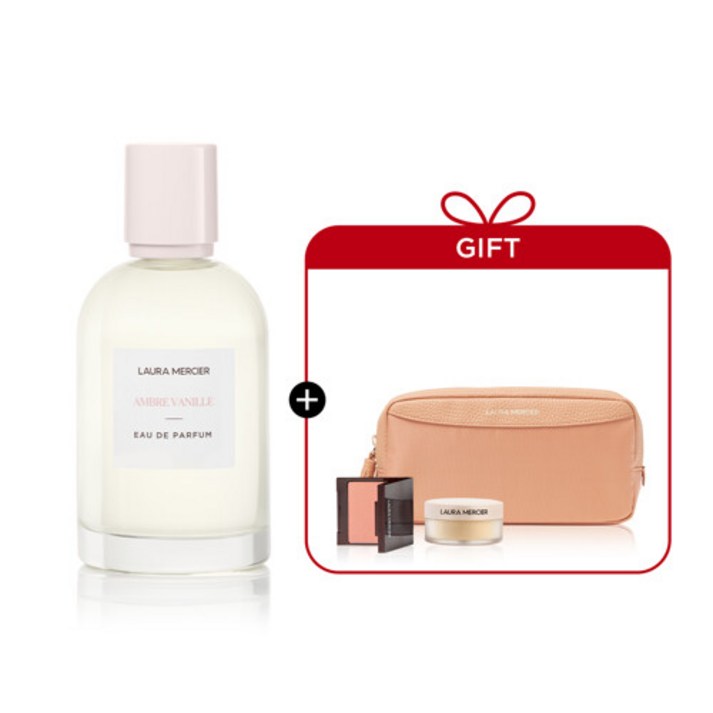 로라 메르시에 로라메르시에 오 드 퍼퓸 앰버 바닐라 100ml 세트
