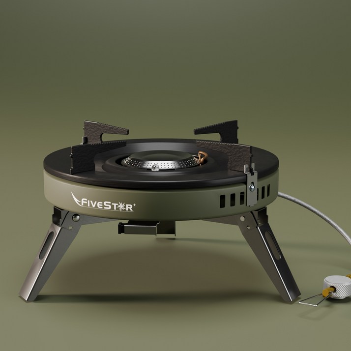 파이브스타 캠핑 그리들버너 슬림 E25 해바라기버너 강염 액출 버너