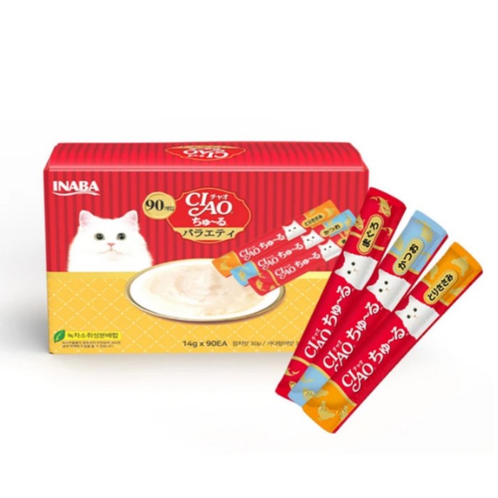 이나바 챠오츄르 짜먹는 고양이 간식