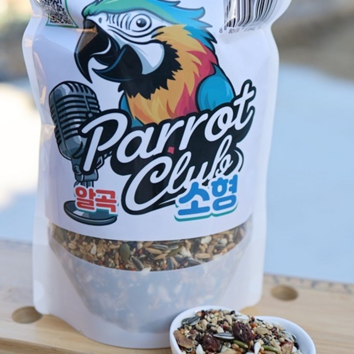 앵파크 앵친소 알곡 소형 900g 새모이 모란 코뉴어 왕관