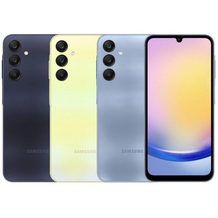 삼성전자 갤럭시 A25 단순개통 미사용 전시폰 2년보증A/S 자급제 공기계, 128GB, 단순개통 미사용 블루블랙