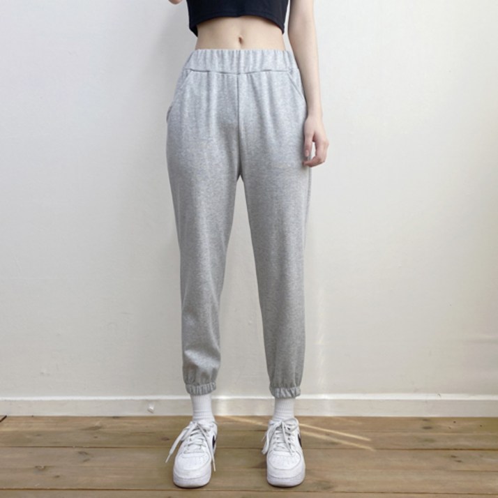키작녀용키큰녀용당일배송 데일리 밴딩 트레이닝 조거팬츠