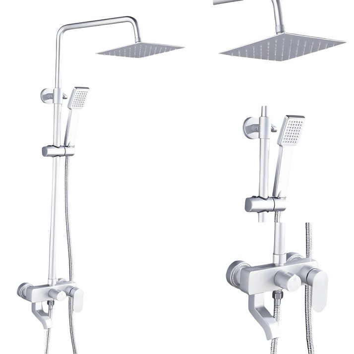 해바라기 샤워기 세트 조절 샤워 헤드 세트 수압상승 샤워기 샤워수전