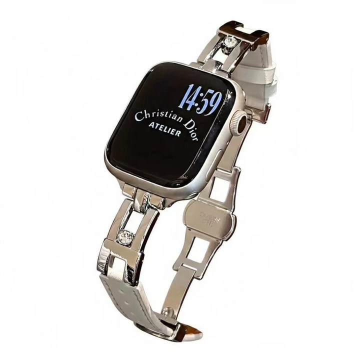 부금 애플워치 천연 가죽 밴드 울트라2 11 10 9 8 7 6 5 4 3 SE2 호환