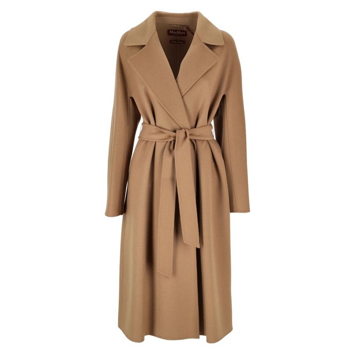 막스마라 벨트 랩 스타일 코트