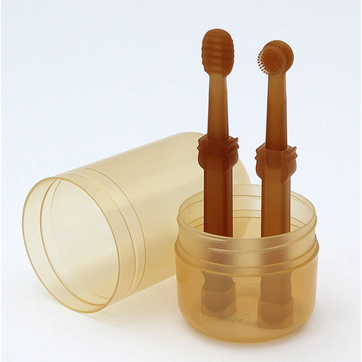 치즈펫 강아지 고양이 실리콘 칫솔 혀클리너 세트