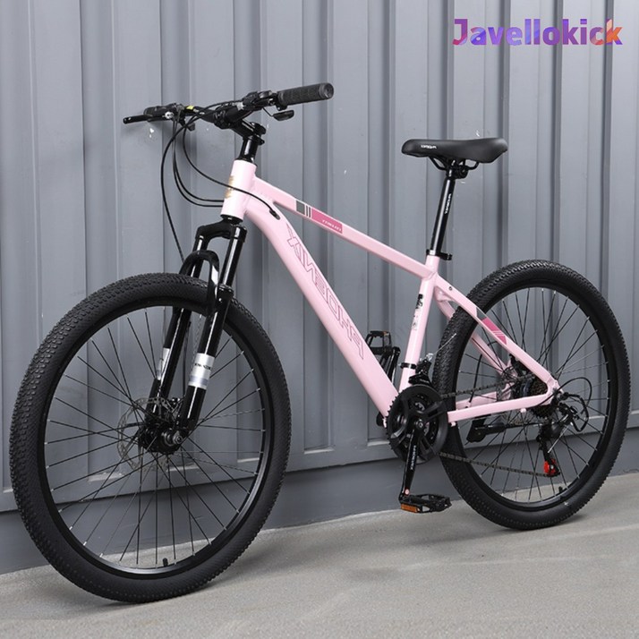 Javellokick mtb 산악 자전거 27.5인치 24단 출퇴근 남녀공용 학생 입문용 충격흡수 바이크, 1개, 178cm, A