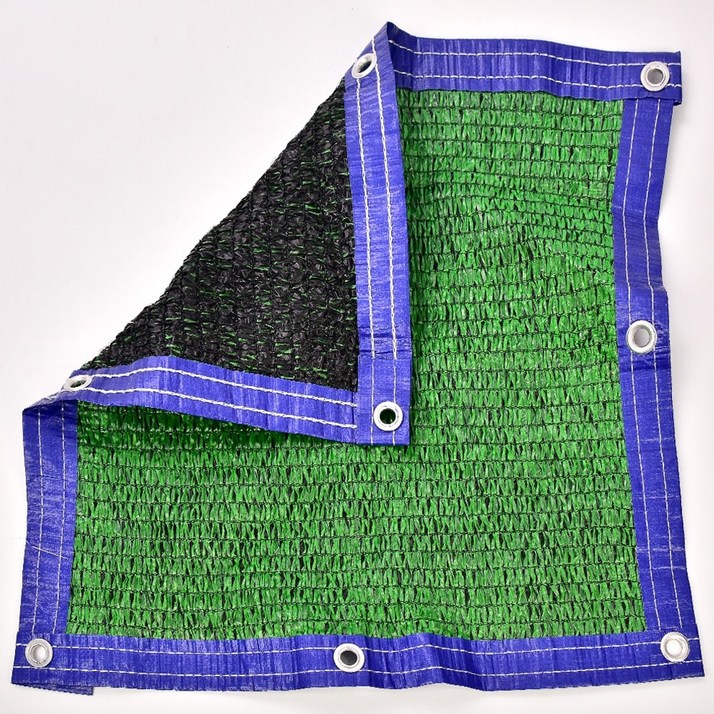 그늘애 차광막 흑색+녹색 강력사중직 그늘막 국내생산 주문제작 차광망 햇빛차단 옥상 캠핑 세차장, 흑색+녹색강력직차광막 6mx10m(4면봉재)+로프10m