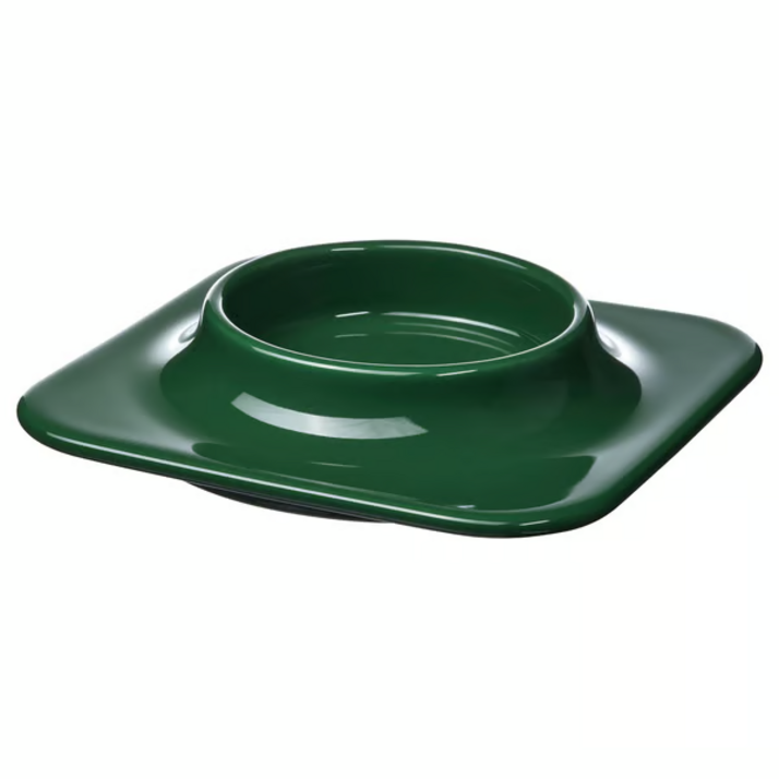 VINTERFINT 빈테르핀트 미니양초홀더 크리스마스 홈데코 인테리어 캔들홀더, 1개, 다크그린