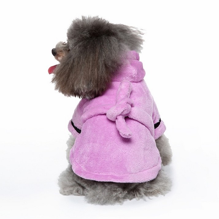 도그월드 강아지 고양이 샤워가운 4color