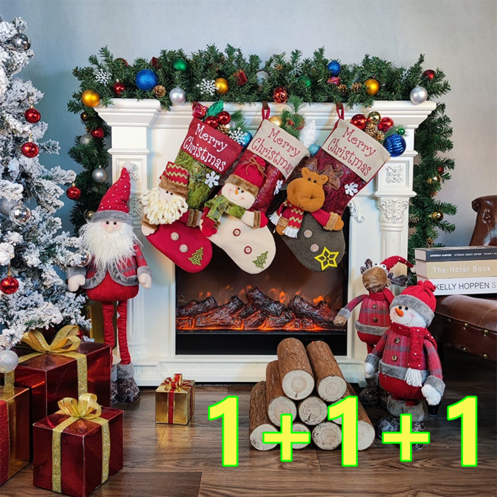 ZAJA크리스마스 양말 크리스마스 장식 대도구 파티 장식 크리스마스 선물 선물 세트벽장식