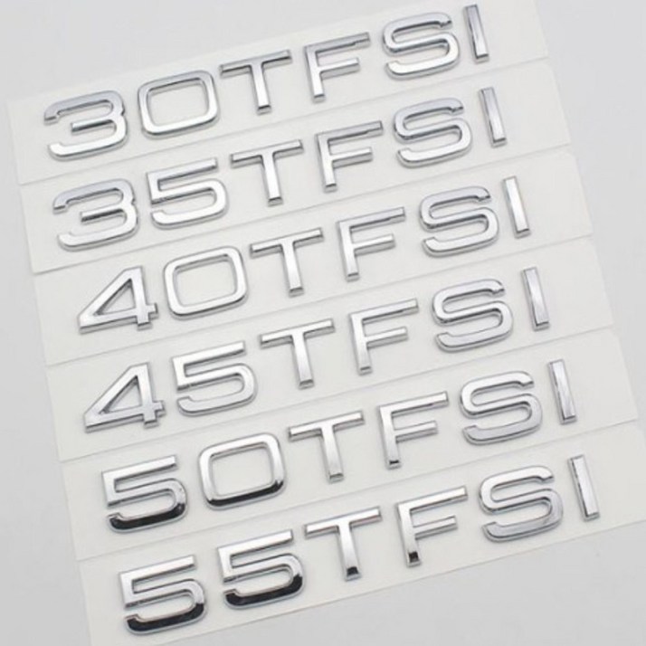 아우디 TFSI 엠블럼 30 35 40 45 50 55