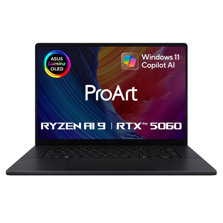 ASUS H7606WM-ME027W AMD 라이젠 AI 9 HX 370 32GB NVMe 1TB RTX 5060 WIN 11 영상편집 디자인 고사양노트북HJ, H7606WM-ME027W, WIN11 Home, 32GB, 1TB, 나노블랙