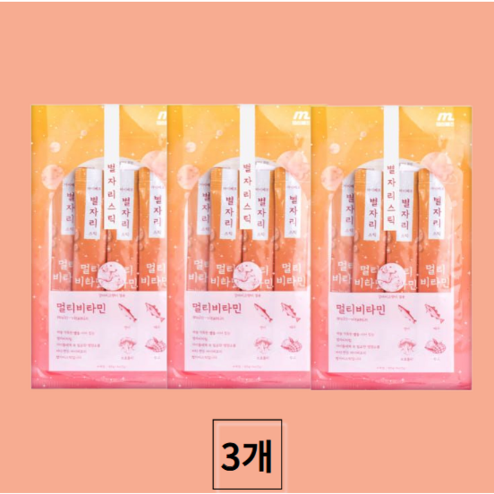 마이베프 별자리스틱 고양이 츄르 60g 3개세트