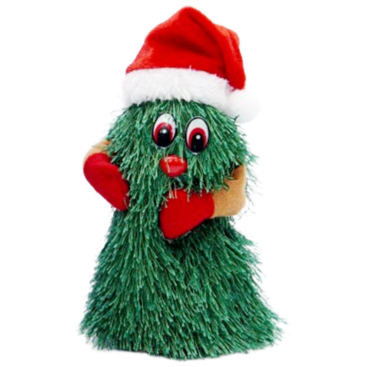 크리스마스 춤추는 그루브 트리인형 움직이는 루돌프 댄싱 인형 장난감 장식 선물, 1개