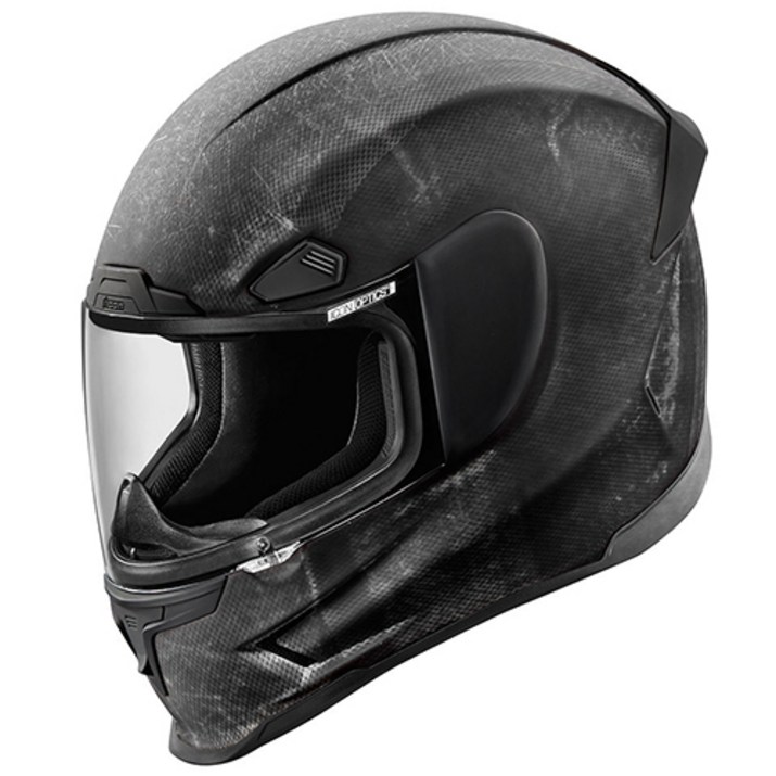 아이콘 에어프레임 프로 오토바이 헬멧, 컨스트럭트 블랙 101381587