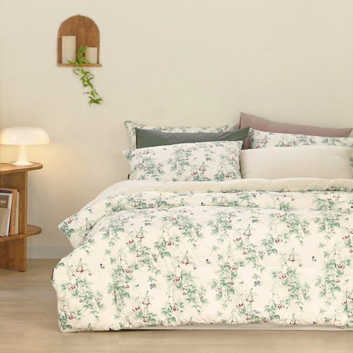 브랜드매장판 파르페 by알레르망 리프레시 60수 고밀도 차렵이불세트 SSS