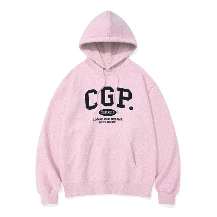 코드그라피 CGP 아치 로고 후드티핑크 821791 코드그라피 CGP 아치 로고 후드티핑크 821791